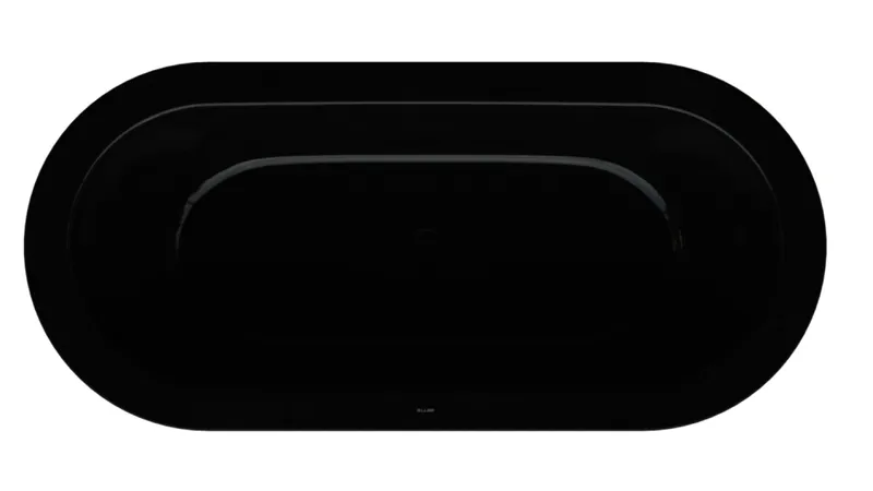 Bette Badewannen Oval Starlet Oval Silhouette Midnight 1850x850x420/575mm