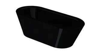 Bette Badewannen Oval Starlet Oval Silhouette Midnight 1850x850x420/575mm – Bild 4