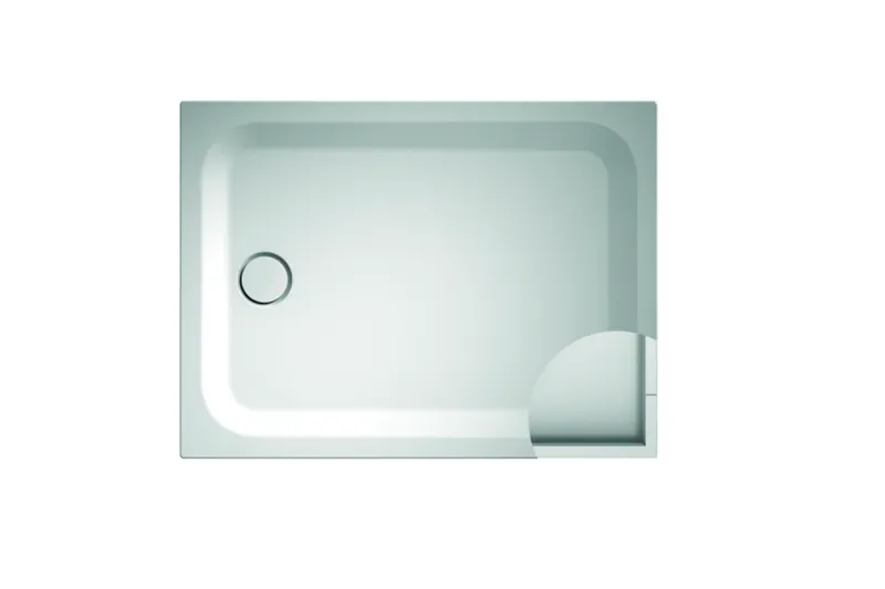 Bette Duschwannen Rechteck Ultra mit Wannenträger Weiß T 1000x800x25mm