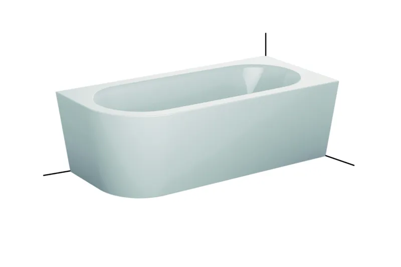 Bette Badewannen Sonderform Eck Starlet V Silhouette Weiß 1950x950x420/575mm