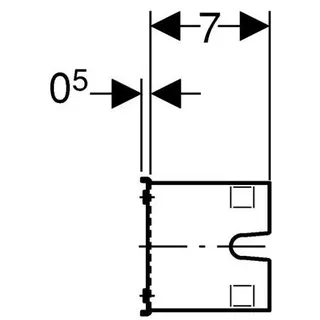 Geberit GIS Montageplatte 248 mm – Bild 3