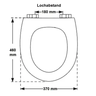Villeroy & Boch Subway WC-Sitz mit Quickrelease