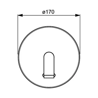 Hansa Hansaelectra Waschtisch-Fertigset 8180, Ausladung 310 mm (chrom) – Bild 2