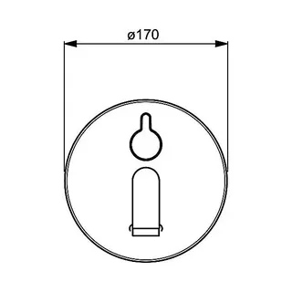 Hansa Hansaelectra Waschtisch-Fertigset 8181, Ausladung 310 mm (chrom) – Bild 2