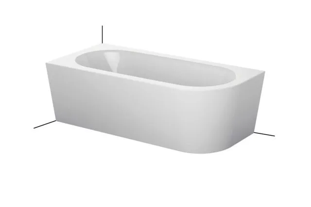 Bette Badewannen Sonderform Eck Starlet IV Silhouette Snow 1850x850x420/575mm