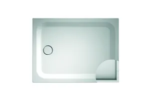 Bette Duschwannen Rechteck Ultra mit Wannenträger Weiß T 1100x900x35mm