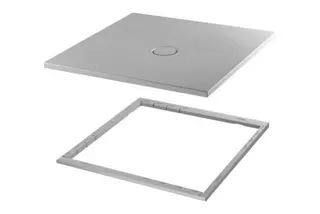 Bette Duschflächen Rechteck Floor T1 Smoke AE 900x800x25/30mm – Bild 3