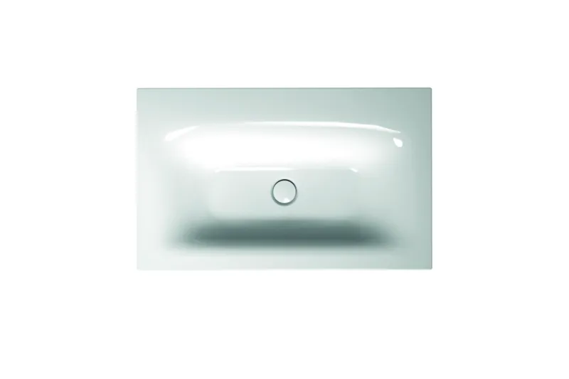 Bette Waschtische Rechteck Lux Einbau Snow 800x495x120/8mm