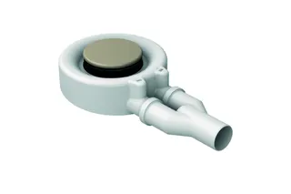 ZUB Duschfläche Duschwanne Ab- und Überlauf BetteScope cream Antirutsch Pro – Bild 2