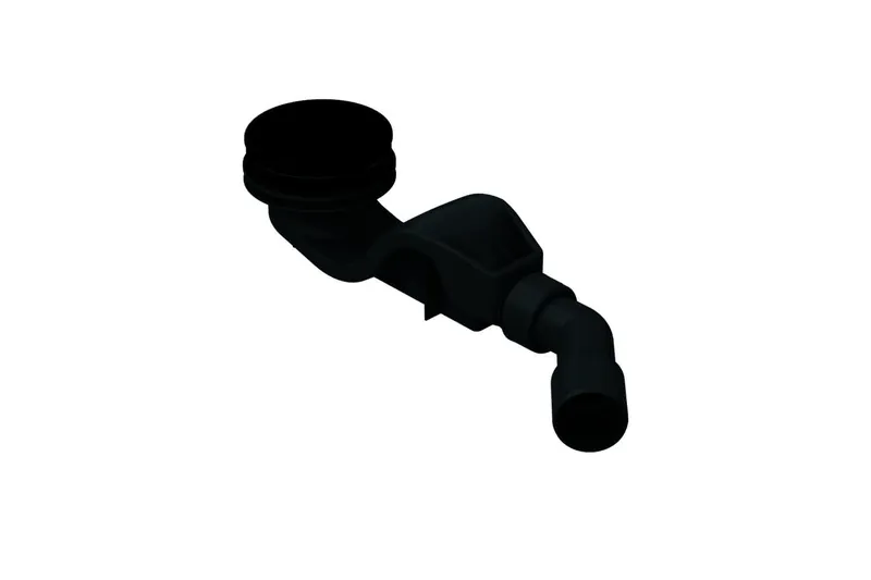 ZUB Duschwanne Duschfläche Ab- und Überlauf BetteSolid 50 schwarz