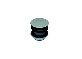 BE ZUB Waschtisch Ab- und Überlauf Schaftventil 1,25 " emailliert Ebony