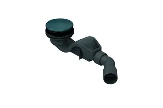 BE ZUB Duschwanne Duschfläche Ab- und Überlauf BetteSolid 50 Blue Satin