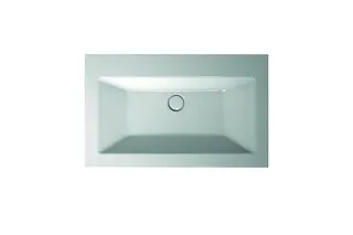 Bette Waschtische Rechteck Loft Einbau Weiß 800x495x100/8mm
