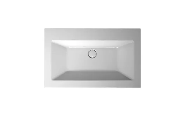 Bette Waschtische Rechteck Loft Einbau Weiß PW HLW1 800x495x100mm