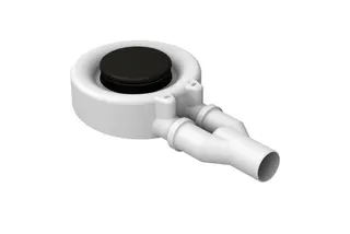 BE ZUB Duschfläche Duschwanne Ab-ÜL BetteScope graphite Antirutsch Pro