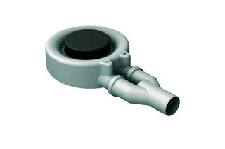 BE ZUB Duschfläche Duschwanne Ab- und Überlauf BetteScope silver