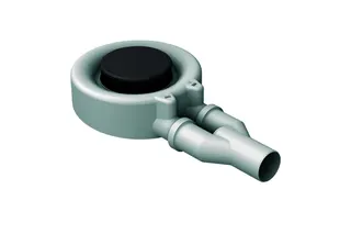 BE ZUB Duschfläche Duschwanne Ab- und Überlauf BetteScope dust Antirutsch Pro