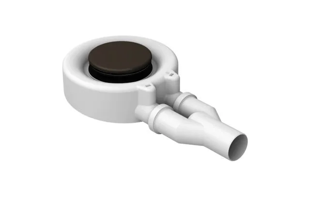 ZUB Duschfläche Duschwanne Ab- und Überlauf BetteScope hazel Antirutsch Pro