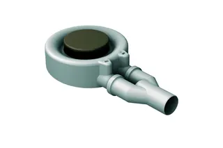 ZUB Duschfläche Duschwanne Ab- und Überlauf BetteScope flax Antirutsch Pro