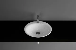 Bette Waschtische Rund Lux Oval Einbau Pergamon 500x500x100/8mm – Bild 3
