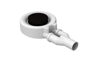 BE ZUB Duschfläche Duschwanne Ab- und Überlauf BetteScope ebano Antirutsch Pro