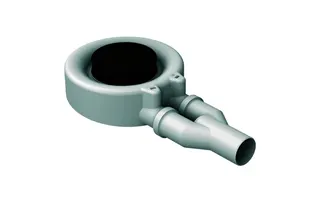 BE ZUB Duschfläche Duschwanne Ab- und Überlauf BetteScope taupe Antirutsch Pro
