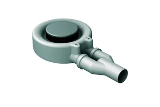 BE ZUB Duschfläche Duschwanne Ab- und Überlauf BetteScope snow Antirutsch Pro