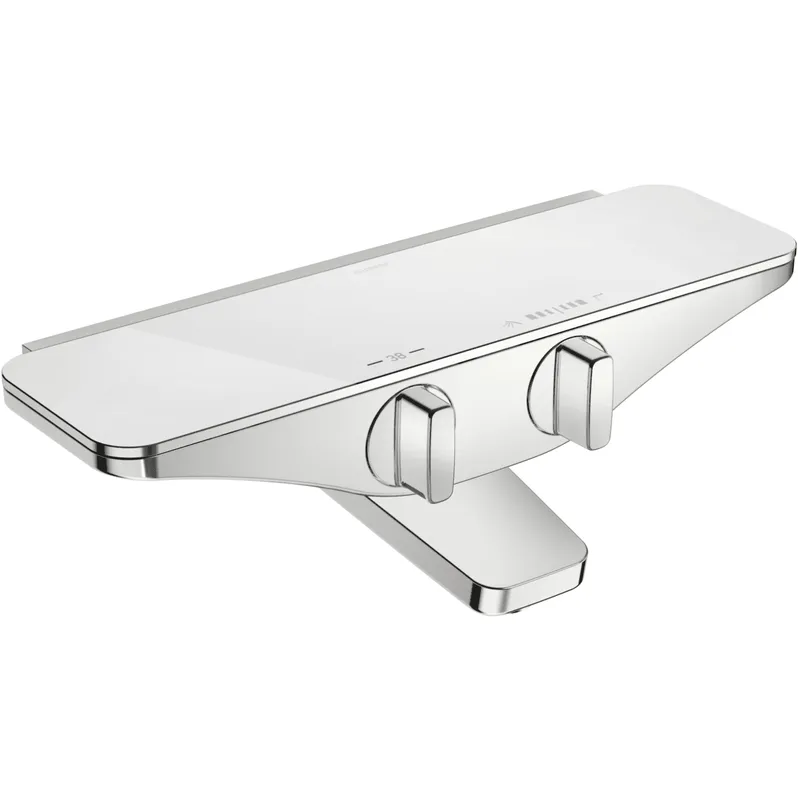 Wafü und Brausebatt. HANSAEMOTION 5864 Ausld. 137 mm DN15 chr/Weiss
