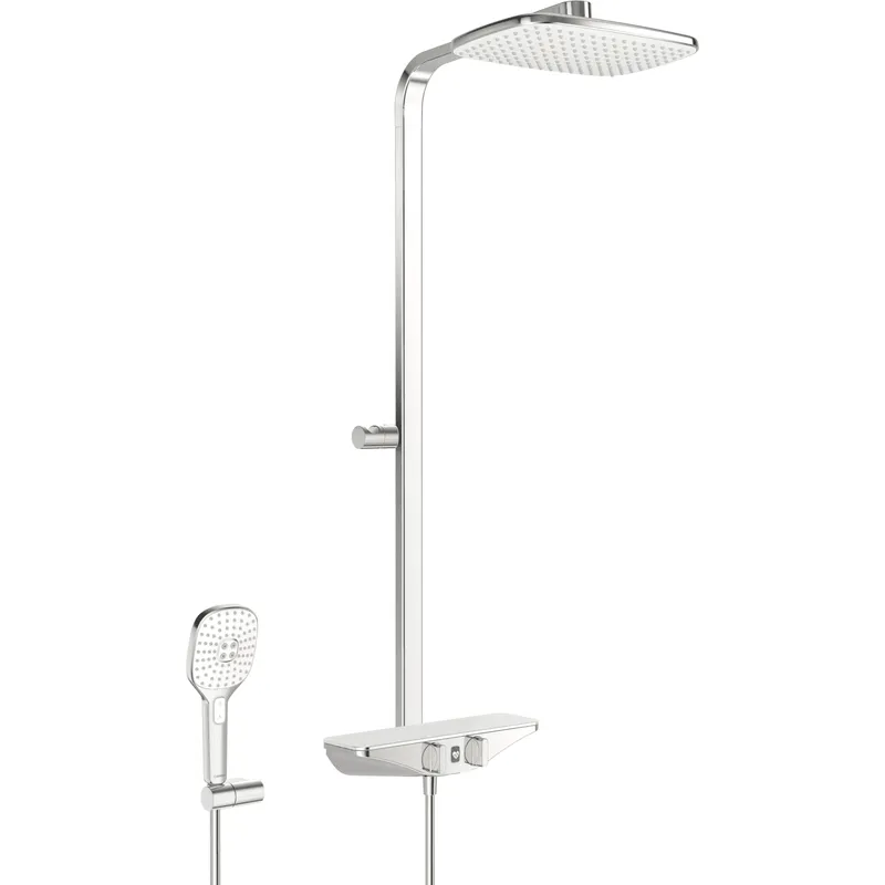 Regenbrause-Duscharmatur HANSAEMOTION Wellfit 5865 3-strahlig 6 V DN15