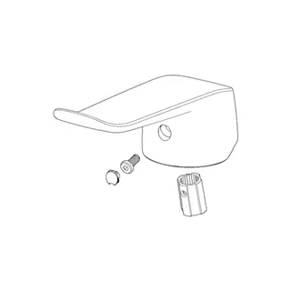 Hebel HANSACARE 59914719 L=136 chr – Bild 2