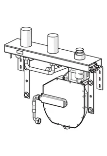 UP-Rohbauset Bade- und Brausearmatur HANSACOMPACT 4.0 Kartusche 5307 DN20 – Bild 2