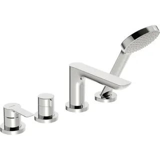 EHM FM-Set f. Wafü/Br. HANSALIGNA 0644 1-strahlig 72 mm Ausld. 180 mm chr