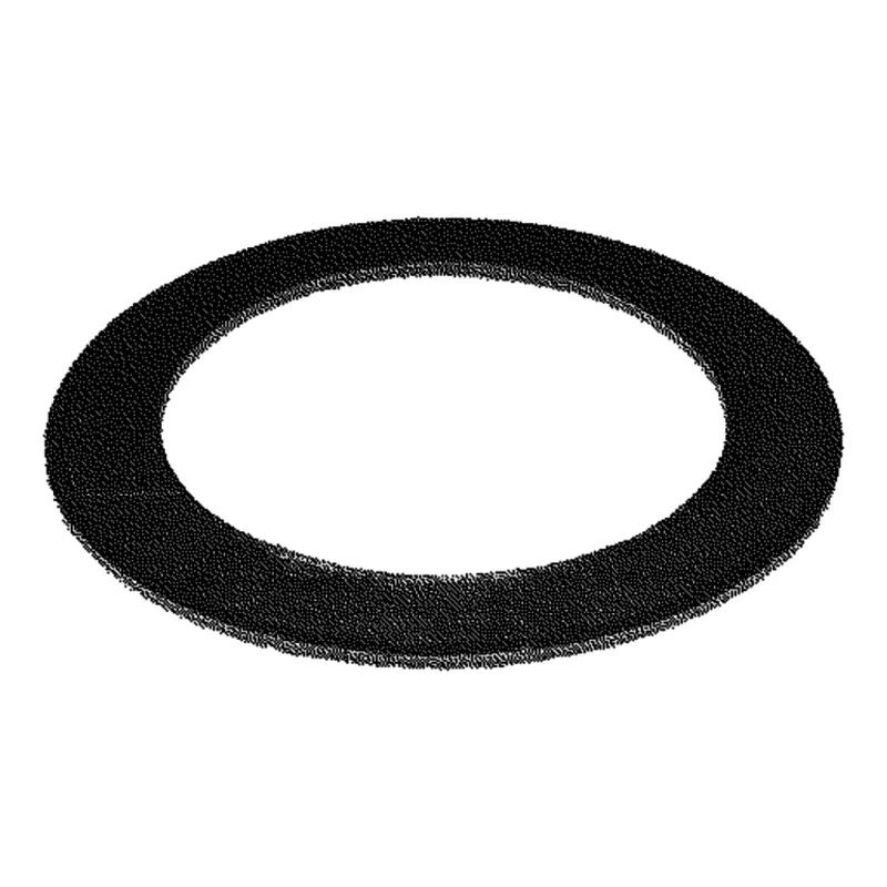 KÖRO Flanschdicht. Graphit PN6 DN65 77x116x2 mm, DVGW