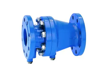 Resideo Rückflussverh. RV283S Flansch, pulverbeschichtet blau, DN 50