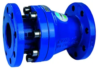 Resideo Rückflussverh. RV283S Flansch, pulverbeschichtet blau, DN 100 – Bild 2