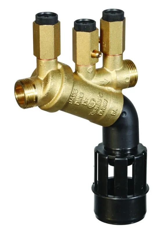 Resideo Systemtrenner BA195 BA entzinkungsbeständiges Messing E R3/8