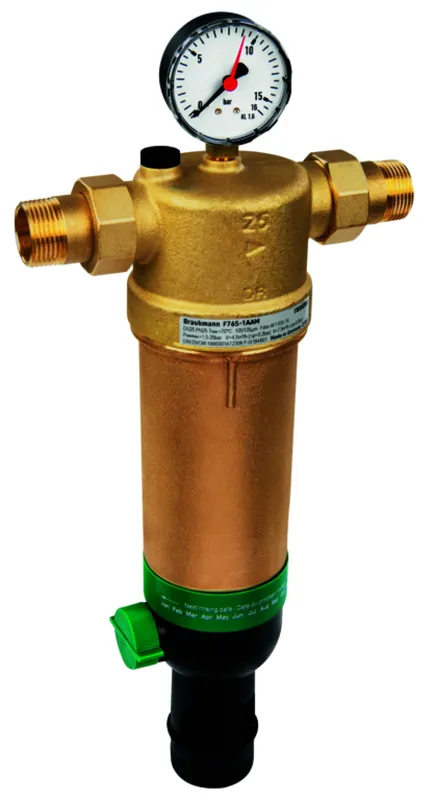 Resideo Hauswasser-Feinfilter F76S Messing, ACM, R1