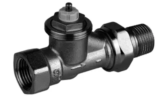 Resideo Thermostatventilkörper SX Messing vernickelt, Durchgang, 3/8'' – Bild 3