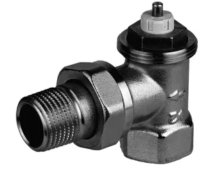 Resideo Thermostatventilkörper SX Messing vernickelt, Eck, 3/4'' – Bild 3