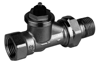 Resideo Thermostatventilkörper FX Messing vernickelt, Durchgang, 1/2'' – Bild 3