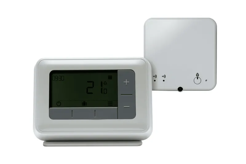 Resideo Raumthermostat T4R per Funk auf Empfängerbox