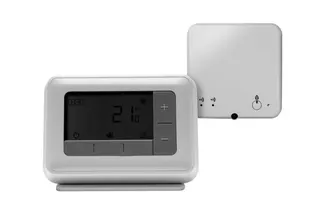 Resideo Raumthermostat T4R per Funk auf Empfängerbox – Bild 3