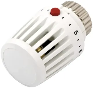 Resideo Thermostat T1002B4W0 mit rotem Sparknopf, Kunststoff, weiss