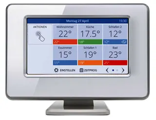 Resideo Bediengerät ATC mit Funk 868 MHz, programmierbar, weiß