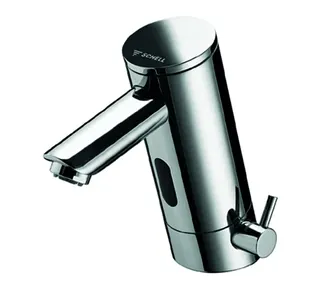 SCHELL WT-Arm. PURIS E ND-M, Elektron. Mischw., langer Auslauf, Batt., chrom