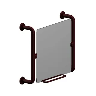 Normbau Nylon Care 400 Kippspiegel 0466010 Dunkelrot