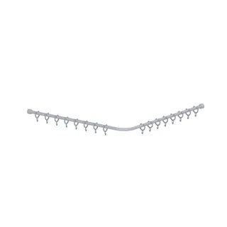 Normbau Cavere Care Duschvorhangstange 7382080 Silber-Metallic – Bild 2