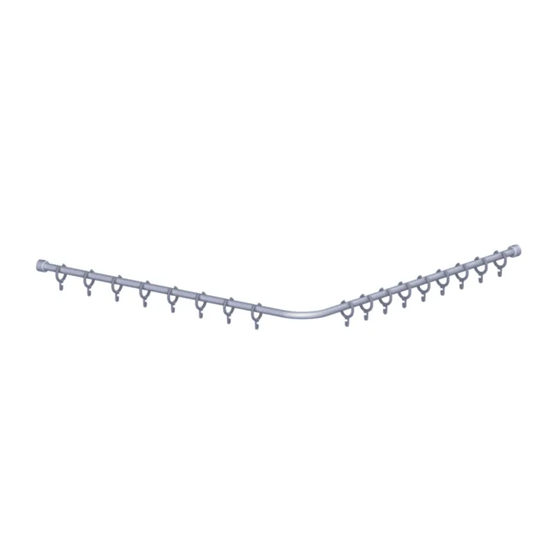 Normbau Cavere Care Duschvorhangstange 7382090 Weiß