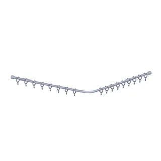 NB Cavere Care Duschvorhangstange 7382090 Weiß