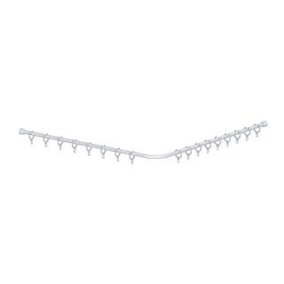 Normbau Cavere Care Duschvorhangstange 7382090 Weiß – Bild 2